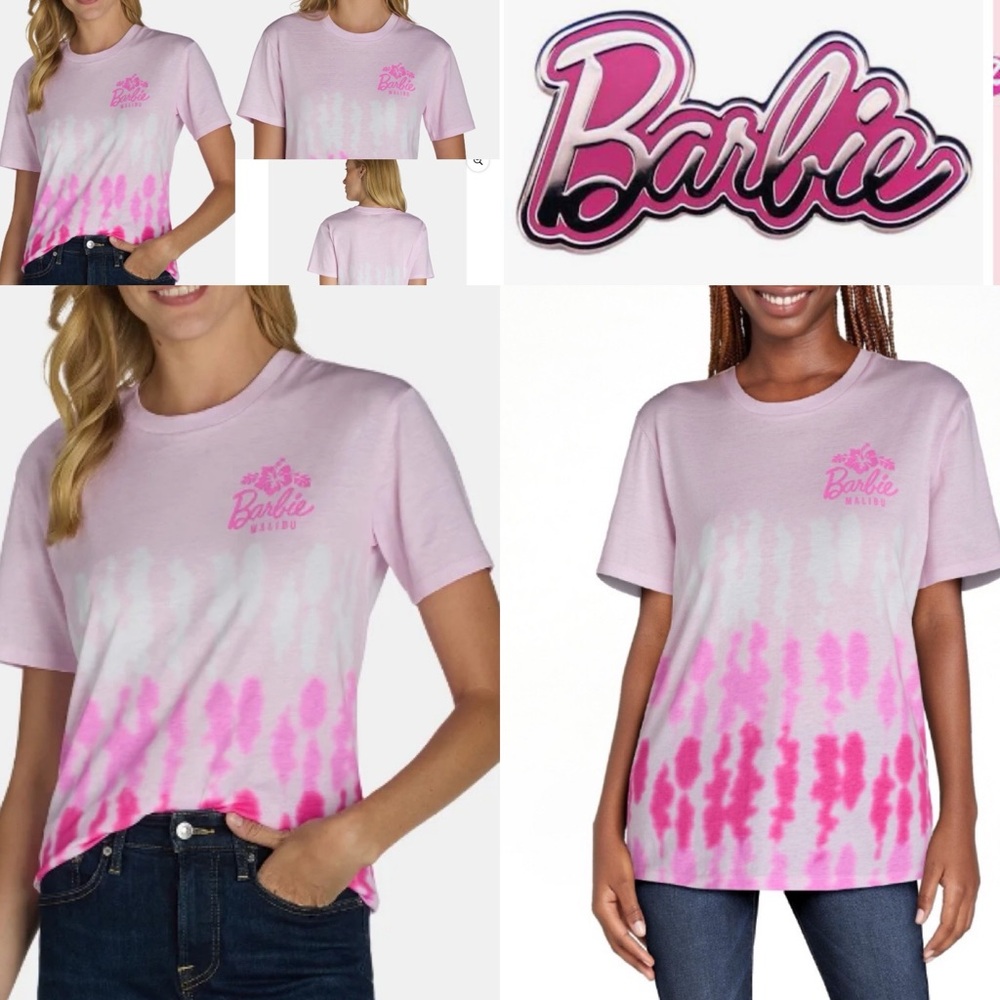 Barbie Pink Tie-Dye T-Shirt